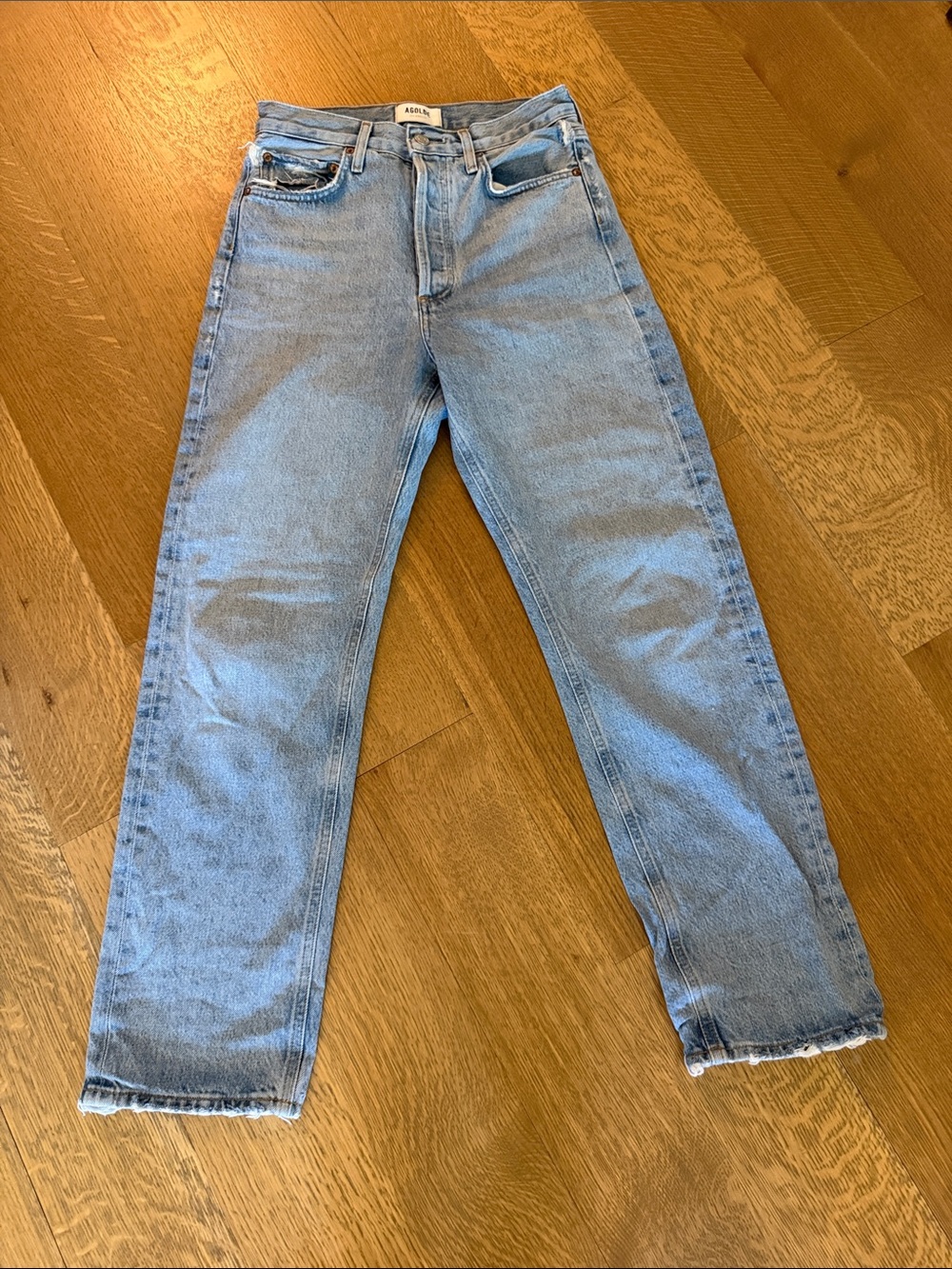 AGOLDE Gold  Straight Leg Jeans